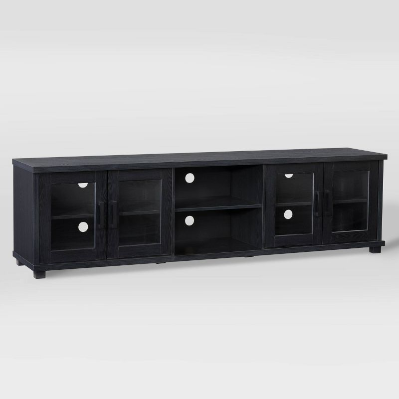 Fremont TV Stand for TVs up to 95" with Glass Cabinets - CorLiving, 3 of 13