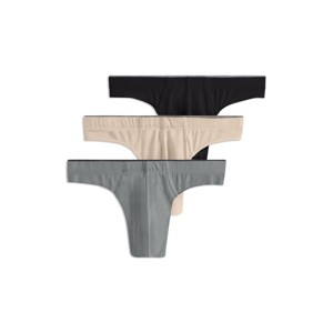 Jockey Men's Casual Cotton Stretch Thong - 3 Pack - 1 of 4