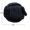 Storied Home Nautical Rope Knot Decorative Cotton Door Stop - 3 of 4