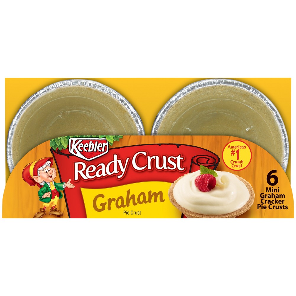 UPC 078913172176 product image for Keebler Ready Crust Graham Pie Crust - 4oz/6ct | upcitemdb.com
