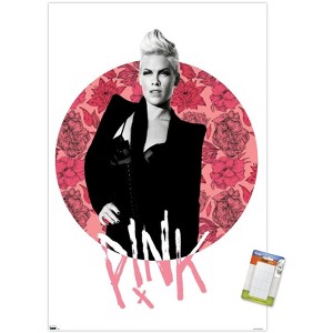 Trends International P!nk - Flowers Unframed Wall Poster Prints - 1 of 4