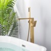 WOWOW Single-Handle Freestanding Tub Faucet with Hand Shower - 4 of 4