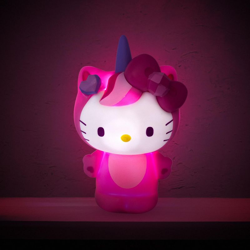 Surreal Entertainment Sanrio Hello Kitty Unicorn 6-Inch PVC Figural Mood Light, 2 of 10