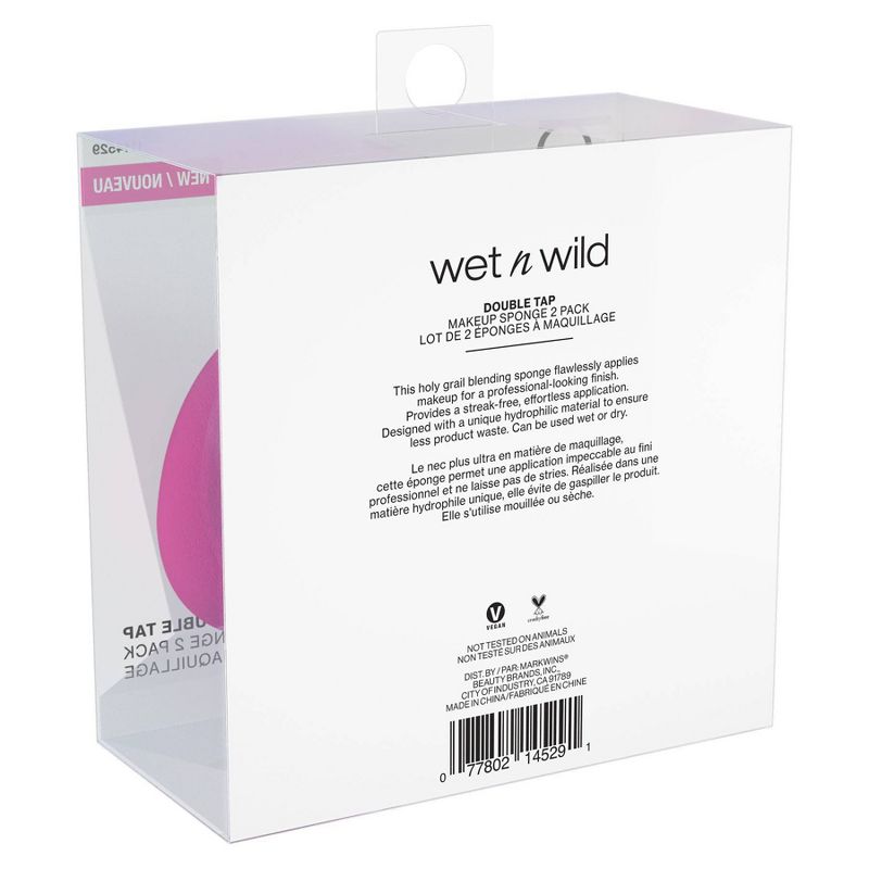 Wet n Wild Double Tap Makeup Sponge - 2pk- Pink, 5 of 8