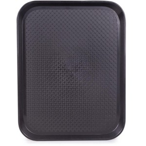 Slickblue Classic Textured Food Tray – Non-Slip Surface, Lightweight, Multipurpose for Daily Meals, Color & Size Options - 1 of 3