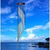 Woodstock Wind Chimes Signature Collection  Woodstock Habitats Rainfall Silver Wind Chime - 2 of 4