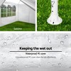 10x20 Ft Outdoor Canopy With 6 Removable Sidewalls, Heavy Duty Gazebo, Outdoor Wedding Party Tents, Waterproof Commercial Tent for Outdoor Wedding - 3 of 4