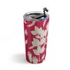 Viviana Gonzalez Floral Magenta vibes 02 Travel Mug 20 oz Stainless Steel Travel Mug - Deny Designs - 2 of 4