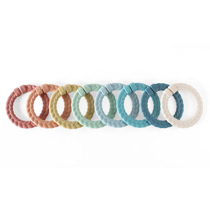 Itzy Ritzy Rings Linking Ring Set - Rainbow - 8ct, 3 of 8