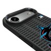 MLB National League Teams Text Backdrop Bump Cell Phone Case for Apple iPhone 17 Series - 4 of 4