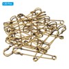 Unique Bargains Large Metal Sturdy Sewing Safety Pins for Blankets 20 Pcs - 3 of 4