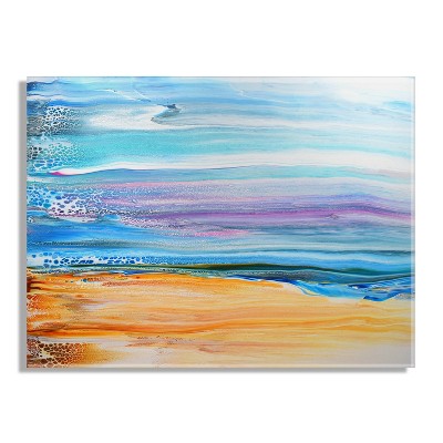 23" x 31" Assorted Acrylic Abstract Landscape Wall Art