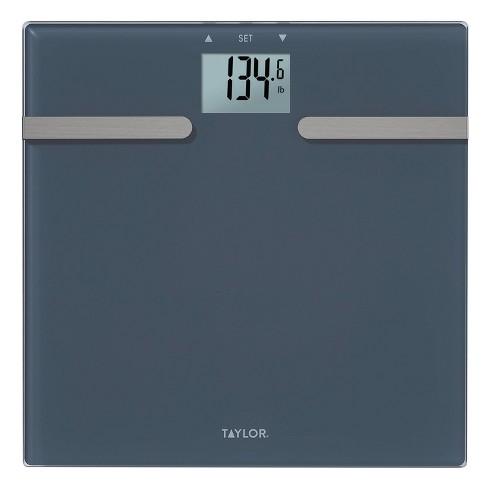 Taylor Body Composition Scale for Body Weight, Measuring Body Fat, Body  Water, Muscle Mass and BMI, 400 lb. Capacity, White/Black - Yahoo Shopping