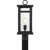 Quoizel Lighting Moira 1 - Light Post Light in  Earth Black - image 3 of 4