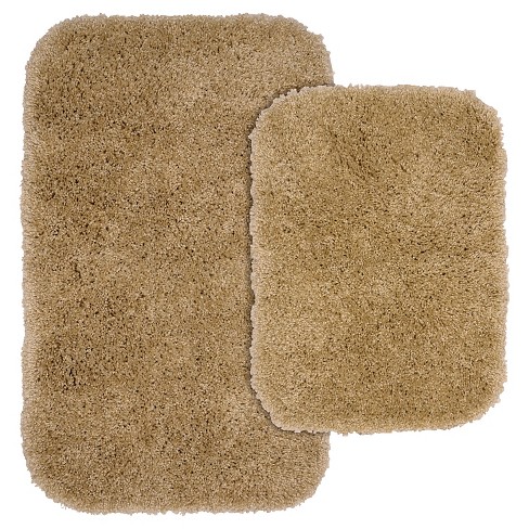 Serendipity Solid Shaggy Washable Nylon Bath Rug - Garland : Target