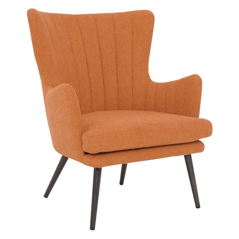 Orange accent hot sale chair target