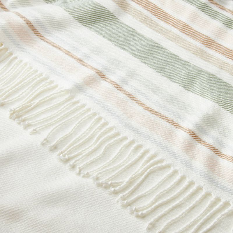 Multi-Stripe Woven Throw Blanket - Hearth &#38; Hand&#8482; with Magnolia, 4 of 5