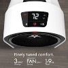 Vornado Velocity 3R Whole Room Space Heater with Timer Adjustable Thermostat and Advanced Safety Features: 1500W, ETL Listed, Fan Driven - 2 of 4