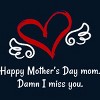Men's Design By Humans Happy Mother's Day Miss You Mom By graceandfinn Tank Top - 2 of 2