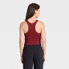 Women's Everyday Soft High Neck Cropped Tank Top - All In Motion™ - 2 of 4