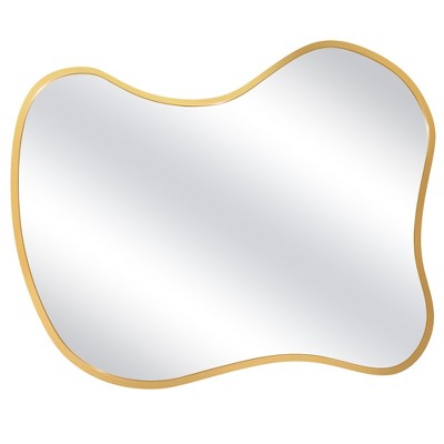 Beautyolove Irregular Shaped Wall Mirror for Home Decor, Bathroom, Living Room