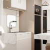CASAINC Single Handle Pull Down Sprayer Kitchen Faucet with 3 Functions Spray - 4 of 4