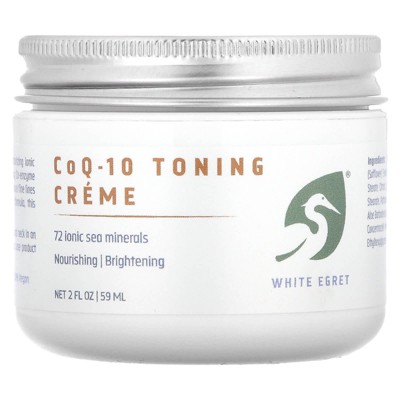 White Egret Toning Cream CoQ10 Bright - 2 fz