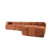 122'' Modern L-Shaped Sectional Sofa with Chaise,High-Density Foam Cushions for Living Room or Apartment-Cuddlewood - 3 of 4