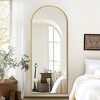 CENGHU 64"x 24" Freestanding Mirror Floor Mirror Aluminum Alloy Frame Full Length Mirror for Living Room Bedroom, Entryway - 2 of 4