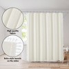 Americanflat 71x71 Woven Linen Shower Curtain with Tassel Accents - Includes 12 Grommets and Hooks - 100% Polyester - 4 of 4