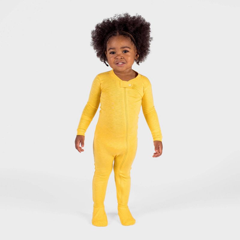 Burt's Bees Baby® Ultra Soft Snug Fit Footed Pajamas, 4 of 9
