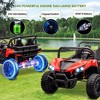 Jojoka 24V Electric UTV 2 Seater Ride on Turck Car with Remote Control 21" Seat,4 Shock Absorbers,Storage Space,Music & Lights - 4 of 4