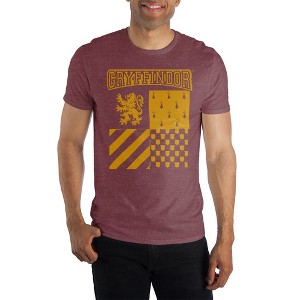 Harry Potter Gryffindor Element of Fire Men's Burgundy Tee T-Shirt Shirt - 1 of 1