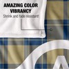 University Of California, Davis Campus Plaid Spirit Silky Touch Super Soft Throw Blanket 50x60 - 4 of 4