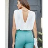 Women's Destiny Open Back Sleeveless Top - Venti6 - 3 of 3