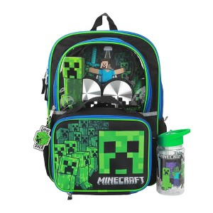 Minecraft 15.5L Backpack with HP - Black - 1 of 4