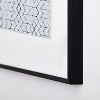 Becky Bailey Shibori Diamonds Metal Framed Art Print - Deny Designs - 4 of 4