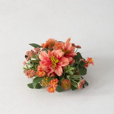 Sullivans Artificial Dahlia Berry Orb 3"H Green