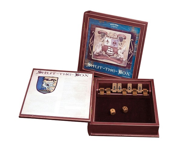 Front Porch Classics Shut the Box Bookshelf Edition Board Game