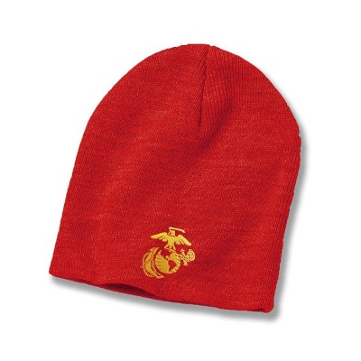 OUTSIDE THE WIRE Leatherneck for Life Eagle Globe & Anchor Beanie