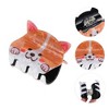 Unique Bargains Fashion Animal Pattern Hair Clips Hairdo Clip Orange 1 Pc - 3 of 4