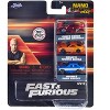 "Fast & Furious" 3 piece Set "Nano Hollywood Rides" Series 1 Diecast Model Cars by Jada - 3 of 3