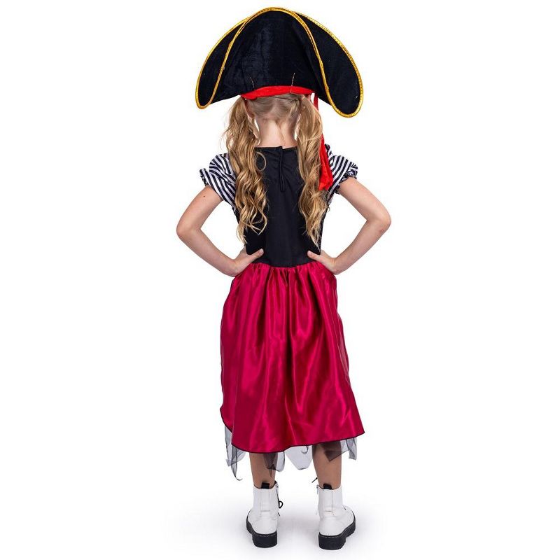 Dress Up America Pirate Costume for Girls, 3 of 4