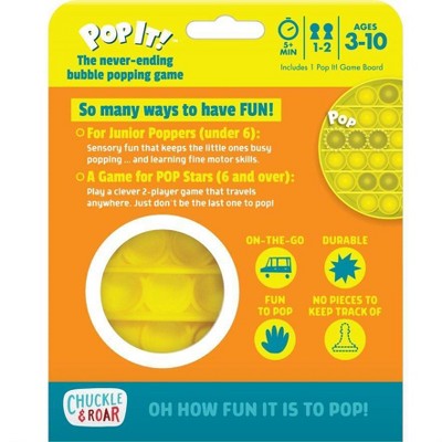 fidget pop it target