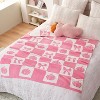 Amelie Home Chenille Knit Soft Cozy Throw, Reversible Festive Pattern, Fall Gift Blanket, Stylish Autumn Decor for Couch Bed - 2 of 4