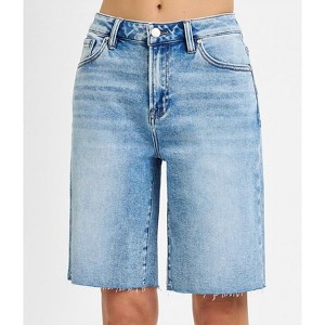 Women's Mid Rise Bermuda Shorts - RISEN - 1 of 3
