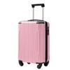 Whisen 3-Piece Luggage Set, 20” ABS Hardshell Carry-on Suitcase with TSA Lock, Spinner Wheels and 2 mesh packing cubes - 4 of 4