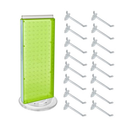 Azar Displays Revolving Pegboard Counter Display with Hooks