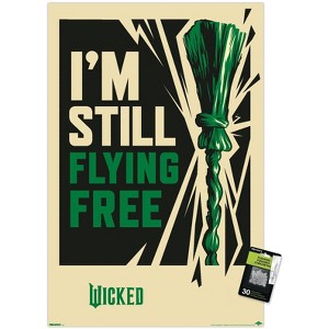 Trends International Wicked: For Good (2025) - I'm Still Flying Free Unframed Wall Poster Prints - 1 of 4