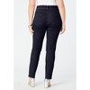 Roaman's Women's Plus Size High-Rise Tummy Control Straight-Leg Jeans - 3 of 4
